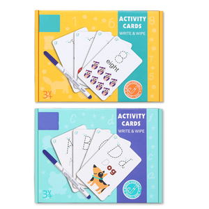 Tarjetas de aprendizaje para niños, juguete educativo con letras del alfabeto, cognitivo, escritura a mano, más Popular, 2021 - Product Image 3