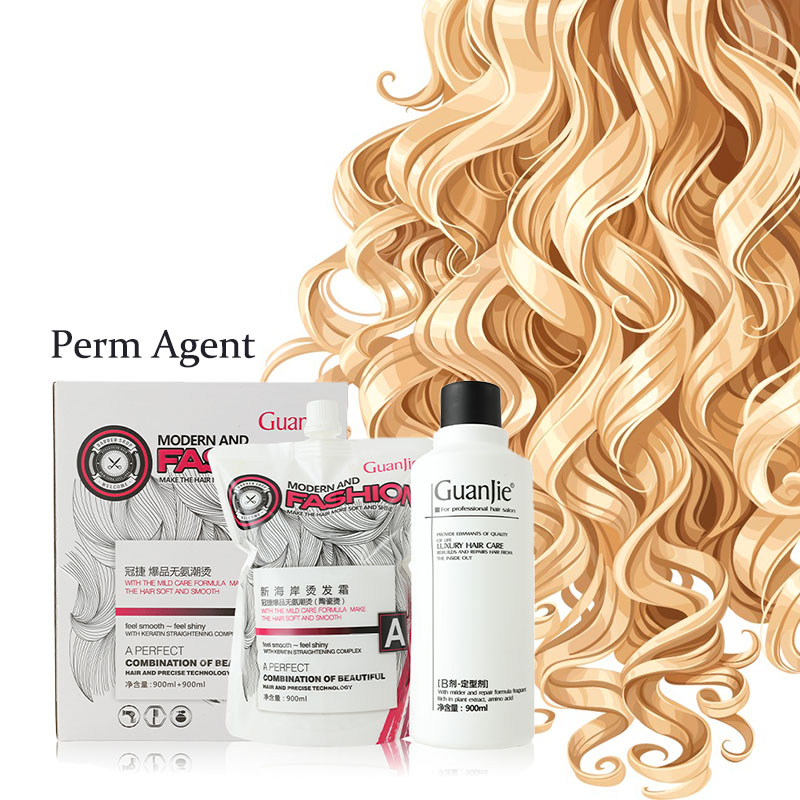 Organic Digital Permanent Wave Curl Curly Perm Cream Liquid Cold Wave Hair Perm Lotion Solution For Resistant To Natural Hair