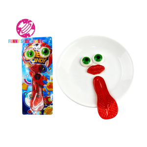 Halloween Eyeball Big Tongue <strong>Lip</strong> Shape Soft Candy Wholesale Custom Fruit Flavor Eye Jelly Candy Gummy <strong>Sweets</strong> - Product Image 3