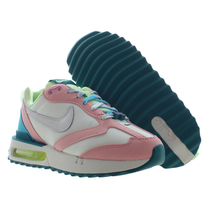 Nike รองเท้า Air Max Dawn สำหรับผู้หญิง, รองเท้าออกกำลังกายสีขาว/ขาว/ปานกลางสีชมพูอ่อน-100% ของแท้ - Product Image 5