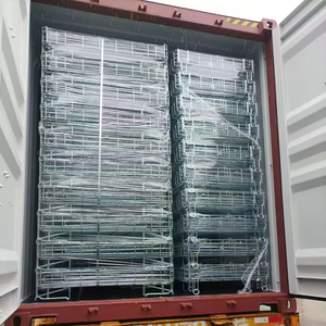Nhiệm Vụ Nặng Nề <span class=keywords><strong>Euro</strong></span> Pallet Lồng Có Thể Gập Lại Dây <span class=keywords><strong>Container</strong></span> Nhẹ Thép <span class=keywords><strong>Euro</strong></span> Pallet Lồng OEM Nhà Cung Cấp Cho Vật Liệu Vật Nuôi - Product Image 6