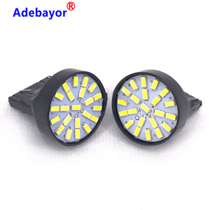 Dembélé Dernière Parking Led Voiture Ampoules 3014 22SMD Clignotant Feu arrière Feu Stop T20 7443 W21/5W - Product Image 6