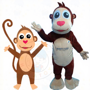 <span class=keywords><strong>Costume</strong></span> Hola personalizzato <span class=keywords><strong>scimmia</strong></span> mascotte/animali costumi mascotte - Product Image 1
