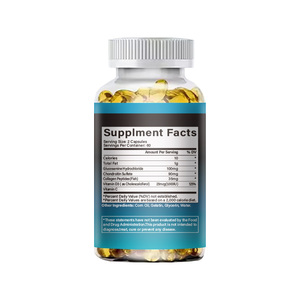 Cápsulas de Gel Suave de Glucosamina, Condroitina, MSM y Colágeno Natural Más Vendidas, Suplementos para el Apoyo de la Salud en Adultos, No apto para - Product Image 3