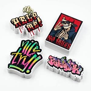 Adesivi Personalizzati per Paraurti Auto e Skateboard, Uso Esterno, Adesivi in PVC Resistenti, Impermeabili, Resistenti ai Raggi UV, Decalcomanie in Vinile Fustellate - Product Image 6