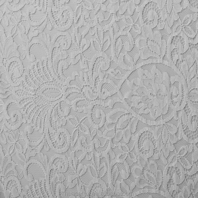 Wholesale Stretchy Lace 18cm White Elastane