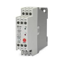เซ็นเซอร์วัดอุณหภูมิแบบ PTC ในตัว GIC MLD4BS + ตัวตรวจสอบมอเตอร์ SPP ตรวจจับการขาดเฟส 20A/6A 12V 50/60Hz - Product Image 3
