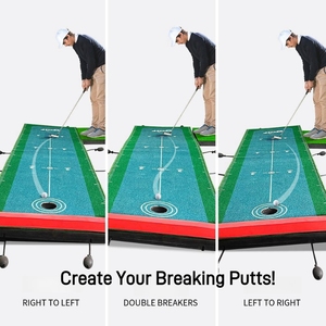 2024 mới được thiết kế có thể gập lại và di động Golf đặt mat với máy bơm không khí để điều chỉnh độ dốc - Product Image 4