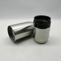 Bouteille isotherme à double compartiment en acier inoxydable pour boissons