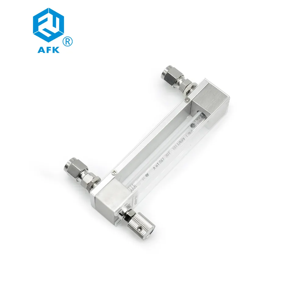 -20~120degrees Celsius O2 Flow Gauge Flowmeter 1 bar glass G3/8in 160mm length Gas Rotor Flowmeters