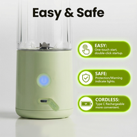 Shakes et smoothies avec un blender personnel portable sans BPA de 500 ml, blender sans fil, mini blender portable