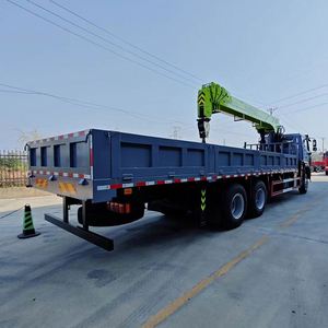 Vente directe d'usine - Camion Sinotruk Ho Wo 6x4 équipé d'une grue à bras articulé Zoomlion de 14 tonnes à 5 sections pour le chargement et le déchargement en port - Product Image 3