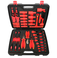 Kit professionnel de couteaux et pinces isolés haute tension, outils à main pour mécaniciens pour l'entretien des véhicules électriques à énergie nouvelle