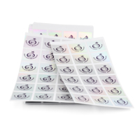 Autocollants en vinyle holographique résistants aux intempéries, décalcomanies laser arc-en-ciel personnalisées, impression brillante de formes irrégulières pour la décoration d'ordinateurs portables et de bouteilles
