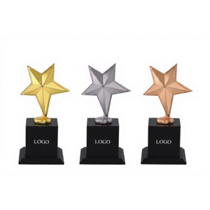 High-end star trophy with exceptional craftsmanship Luxury Metal Award Trophy with Elegant Design for Corporate Recognition. - Product Image 1