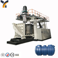 Máquina de Moldeo por Extrusión y Soplado con Accionamiento Hidráulico Estable, Suministro Directo del Fabricante, para Tanques Sépticos de Plástico HDPE