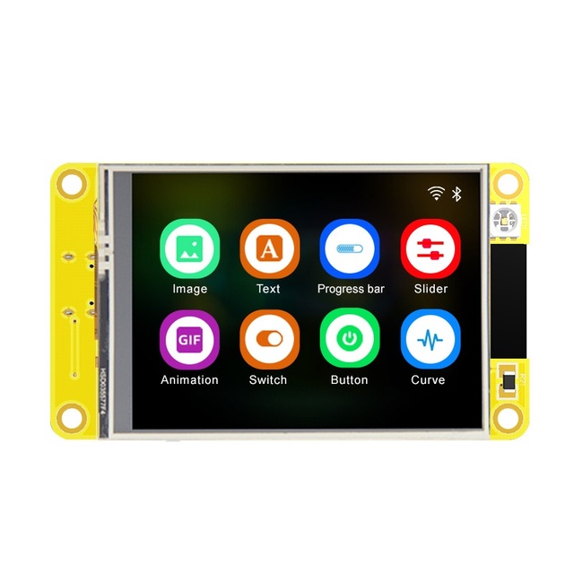ESP32 Development Board 2.4inch Capacitive Touch Screen with WiFi and for IoT Display