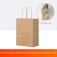 Sac cadeau en papier kraft personnalisable, imprimé bonhomme de neige, couronne de fleurs, flocon de neige, sac à main pour emballage de cadeaux de Noël