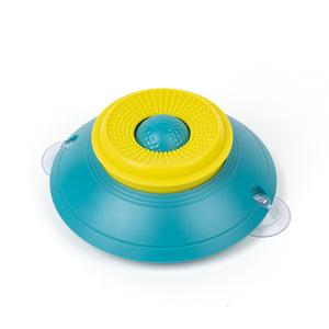 Jouet à lécher pour animaux de compagnie, bol d'alimentation lente anti-renversement pour chiens et chats, plat d'alimentation interactif amusant, forme arrondie Py260426 - Product Image 2