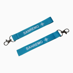 Hot Sales Custom Print Logo <b>Polyester</b> Wrist Key Chain Strap Short Keychain <b>Lanyard</b> - Product Image 3