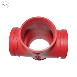 Cho <span class=keywords><strong>UL</strong></span> <span class=keywords><strong>FM</strong></span> được phê duyệt dễ uốn sắt rãnh giảm chéo và mặt bích cho chữa cháy áp lực thấp sơn xử lý bề mặt - Product Image 4