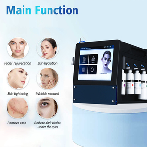 Vertical Trolley Hydra Water Oxygen Facial <b>Machine</b> Hydro Skin Care Vortex Lymph Drainage Therapy Skin Rejuvenation - Product Image 3