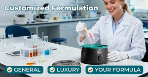 Nhãn hiệu riêng bác sĩ da liễu thử nghiệm vàng ngọc trai ánh sáng lung linh hiệu ứng Hot Sáp Hạt thuốc làm rụng lông cứng Đậu sáp cho khuôn mặt cơ thể Bikini dòng - Product Image 6