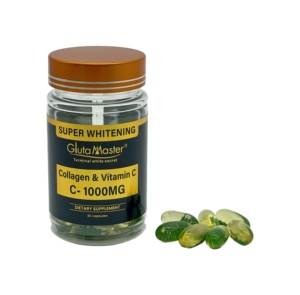 Capsules OEM <span class=keywords><strong>de</strong></span> collagène et <span class=keywords><strong>de</strong></span> vitamine C-1000 MG super blanchissantes et personnalisées Capsule organique efficace pour éliminer <span class=keywords><strong>les</strong></span> taches brunes des peaux noires - Product Image 5