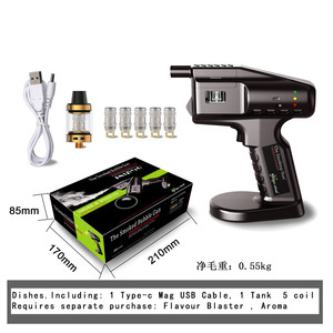 <span class=keywords><strong>Flavour</strong></span> <span class=keywords><strong>Blaster</strong></span> Bubble Gun Kit Machine Smoke Maker Fumar Vapor Aroma Usb portátil para cóctel/flavor <span class=keywords><strong>Blaster</strong></span> - Product Image 2