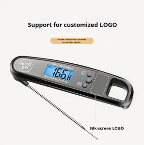Wholesale Fast & Accurate Digital Food <b>Thermometer</b> Instant Read Meat with Backlight for Grilling Baking - Product Image 2
