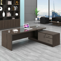 Meubles de bureau de direction Yazhi PDG Ensemble table et chaises de bureau de direction au design moderne et de luxe