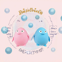 Mini pingouin Kawaii en TPR souple, jouet anti-stress à presser pour enfants, cadeau, souvenir de fête, jouet animal en TPR, vente en gros