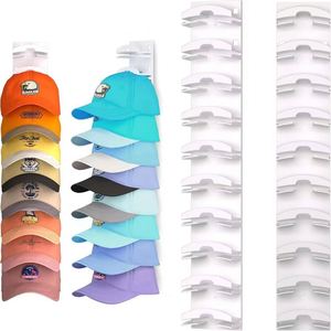 Baseball Cap Plastic Organizer Bedroom Organizer 10 Layers Hanging Storage Racks Cap Holder for Door Closet & Cap Organizer - Product Image 1