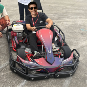 Kupao Câu Lạc Bộ Xăng Đi Kart Cho Người Lớn Tuổi Teen Chuyên Nghiệp Thương Mại Go-Kart Nhà Sản Xuất <span class=keywords><strong>200cc</strong></span> Trôi Động Cơ Xăng Karting Xe - Product Image 3