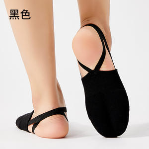 2025 0043 Ultimo Design <span class=keywords><strong>Scarpe</strong></span> da <span class=keywords><strong>Ginnastica</strong></span> Ritmica per Donne e Ragazze con Logo Personalizzato del Produttore <span class=keywords><strong>Scarpe</strong></span> Mezze Punte in Microfibra per Danza Lirica - Product Image 6