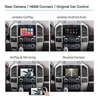 Module décodeur SYNC2 Ford sans fil Apple CarPlay Android Auto compatible Focus Mondeo Taurus Kuga Escape Edge 2013-2015 Garantie 3 ans