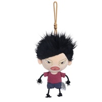 Poupée en peluche amusante et originale « Vieil Âge » Guifeng, figurine abstraite, pendentif porte-clés, cadeau d'anniversaire unisexe en polyester et coton PP