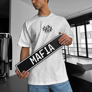 T-shirt da <span class=keywords><strong>uomo</strong></span> stampata di <span class=keywords><strong>tendenza</strong></span>, design alla moda, vestibilità ampia e casual, maniche corte, girocollo, versatile. - Product Image 2