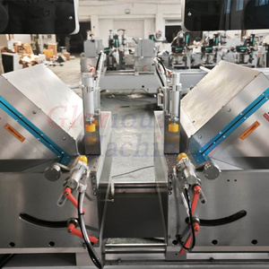 Machine de fabrication de fenêtres et portes en aluminium, PVC et UPVC automatique, contrôlée par PLC, avec scie de dé<span class=keywords><strong>coupe</strong></span> de haute précision et découpeuse de profilés - Product Image 5