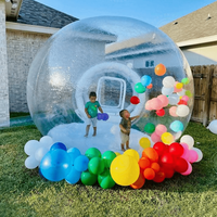 Bouncer pour tout-petits, ballon transparent en PVC, maison à bulles gonflable, tente à bulles gonflable de haute qualité pour les événements et les fêtes en plein air