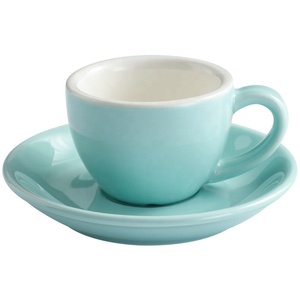 Tazas <span class=keywords><strong>de</strong></span> Espresso <span class=keywords><strong>de</strong></span> Porcelana <span class=keywords><strong>de</strong></span> 75 ml, Mini Tazas <span class=keywords><strong>de</strong></span> Café Demitasse, Vasos Pequeños <span class=keywords><strong>de</strong></span> Cerámica para Máquina <span class=keywords><strong>de</strong></span> Espresso, Ristretto, Uso en Cafeterías - Product Image 5