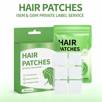 Patch capillaire personnalisé OEM ODM, formule de marque privée, conception d'emballage, logo, approvisionnement en gros, usine