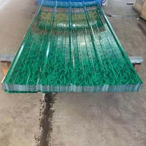 Tôle de <span class=keywords><strong>toiture</strong></span> en tôle de fer galvanisée enduite de zinc en <span class=keywords><strong>aluminium</strong></span> ondulé bon marché pour Maison - Product Image 2