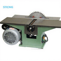 Machine à dégauchir et à raboter le bois double face personnalisée de haute qualité 110V/220V/380V, moteur haute productivité 1 kW