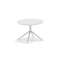 Table basse en bois minimaliste moderne avec petits pieds en métal Mobilier de bureau de salon de luxe pour salle d'attente Prix d'usine