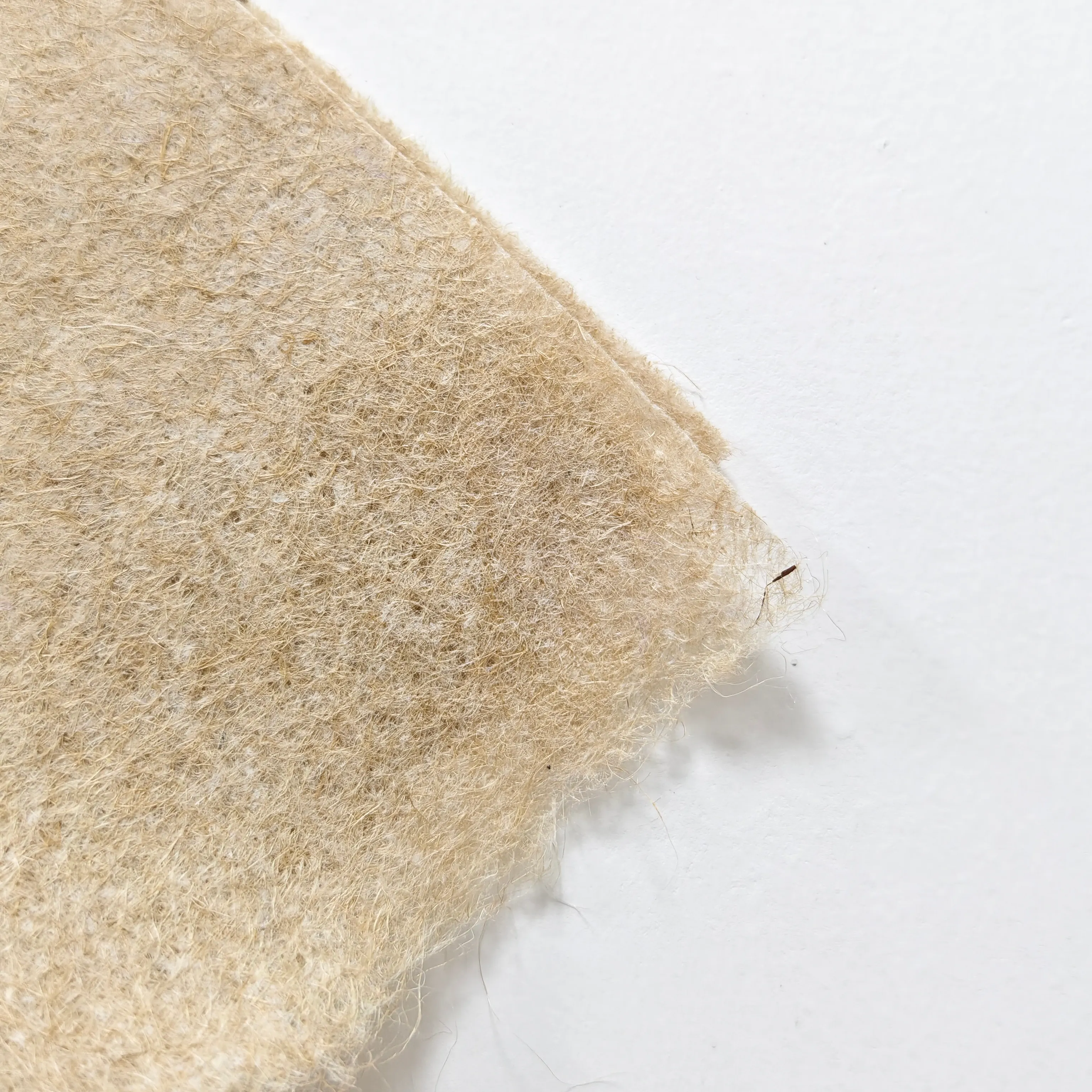 Jute non-woven cloth non-woven fabric in roll 100% Jute Spun Bonded Non-woven Fabric Roll