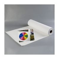 Toile parfaite 380 g/m² en polycoton premium tendue sur châssis, rouleau de 17 à 72 pouces pour impression jet d'encre à pigments et encres à base d'eau