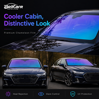 Film solaire BEIKARR PET Chameleon, coloré, 99% UVR, isolation thermique élevée, film haute définition pour pare-brise de voiture