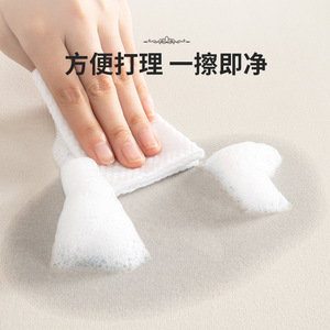 Tapis de porte rectangulaire en diatomite amélioré, motif floral, antidérapant, style américain, anti-poussière, pour entrée de maison et intérieur - Product Image 4