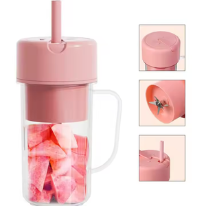 Ménage Fruits Légumes Squeezing Crusher Juicer Portable Juice Cup Mug Squeeze Usb Rechargeable Mini Electronic Blender Mixer - Product Image 5